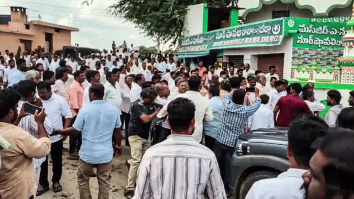 YSRCP candidates allegedly came under attack on 16 October while on their way to file nominations for local body elections at Punganur. | ANI