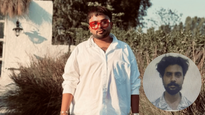 Mad Sandhu was shot dead on 3 October. Suspected main shooter Parminder alias Kaka (inset) | Instagram/@its_madsandhuofficial
