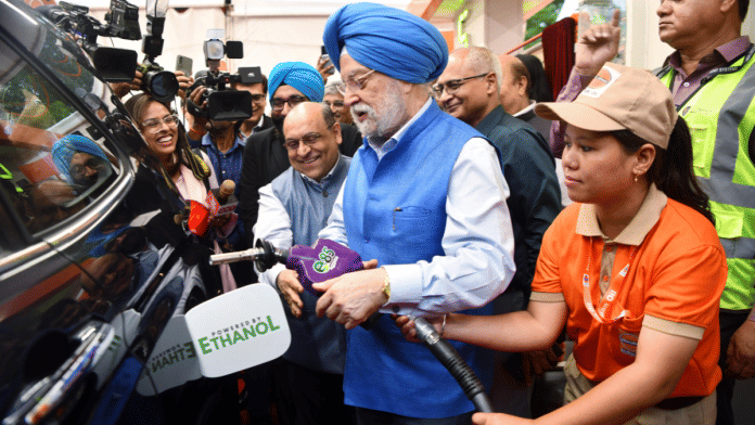 On 5 June 2025, Union Petroleum Minister Hardeep Singh Puri launched E85 fuel (a blend of 85% ethanol and 15% petrol) in New Delhi. | ANI
