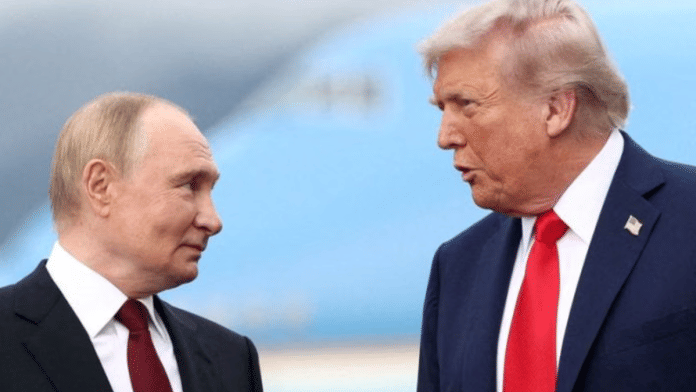 File photo of Russian President Vladimir Putin with his American counterpart Donald Trump | Reuters