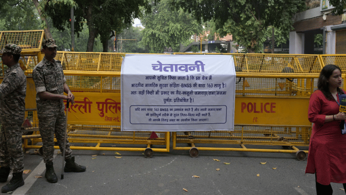 Section 163 of BNSS empowers designated magistrates to issue urgent preventive orders to avert a potential threat to public safety, law and order | Suraj Singh Bisht | ThePrint