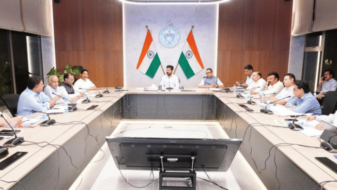CM Revanth Reddy's review meeting with senior officials on El Niño impact, drought-like conditions and the 'looming threat of famine'. X/@revanth_anumula