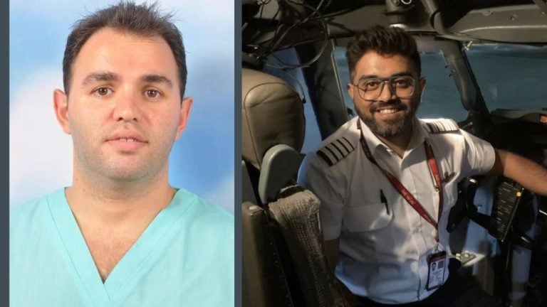 Who is dentist Shota Musaev, who gave emergency medical care to Captain Smit Machchhar?