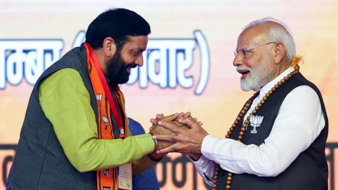 Haryana Chief Minister Nayab Singh Saini will lead the legislators in the meeting with Modi | ANI file