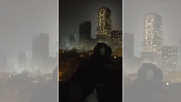 A building resembling Antilia was spotted by gamers playing 'Modern Warfare 4' | YouTube