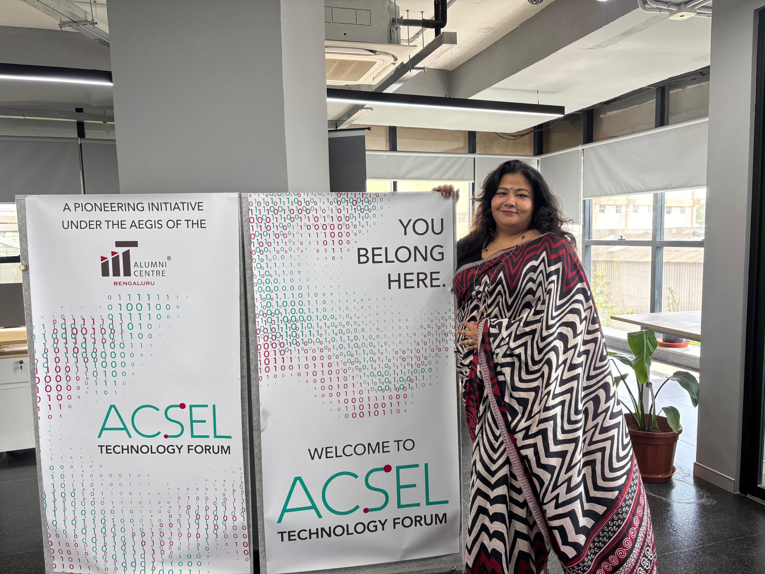 Suman Dash, COO of ACSEL Technology Forum, which runs the AI Centre of Excellence at IIT Alumni Centre Bengaluru|Vitasta Kaul/ThePrint