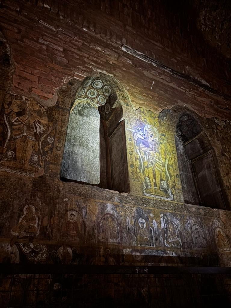 Bodhisattvas at the Abeyadana temple, Bagan | Photo: Anirudh Kanisetti