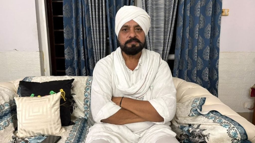 Bhupendra Singh at his neighbour's house in Amritsar. His house was flooded with mourners. Sakshi Mehra | ThePrint