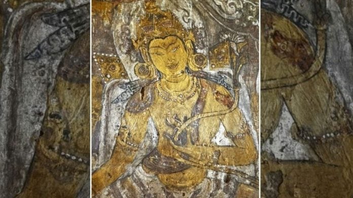 Bodhisattva Avalokiteshvara at the Abeyadana temple in Bagan, Myanmar | Photo: Anirudh Kanisetti