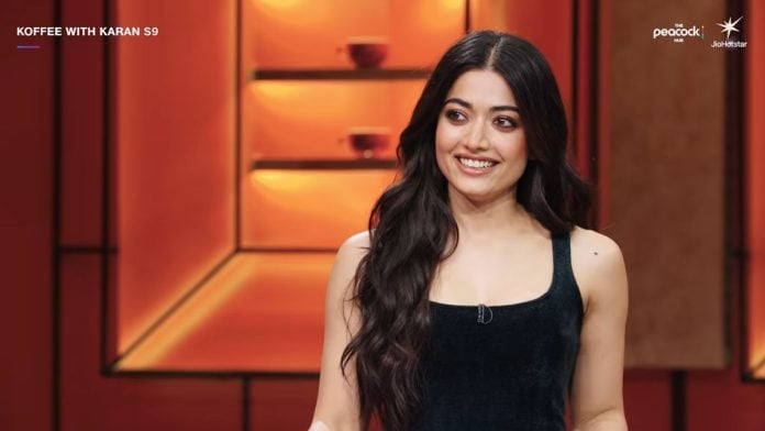 Rashmika Mandanna on 'Koffee With Karan' | YouTube