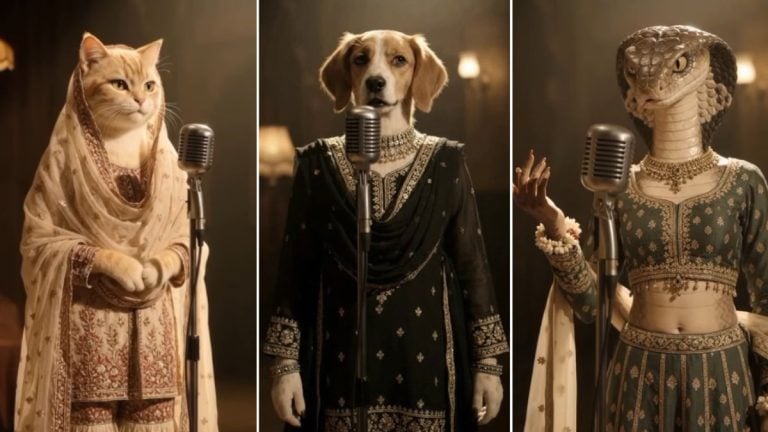 Animal mushaira is the new face of AI slop on desi Instagram. Everyone loves Rita Bhonkni