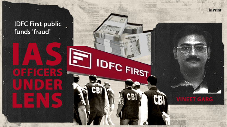 IDFC First was a repeat bid loser. CBI says IAS officer Vineet Garg helped it secure Rs 209 cr deposit